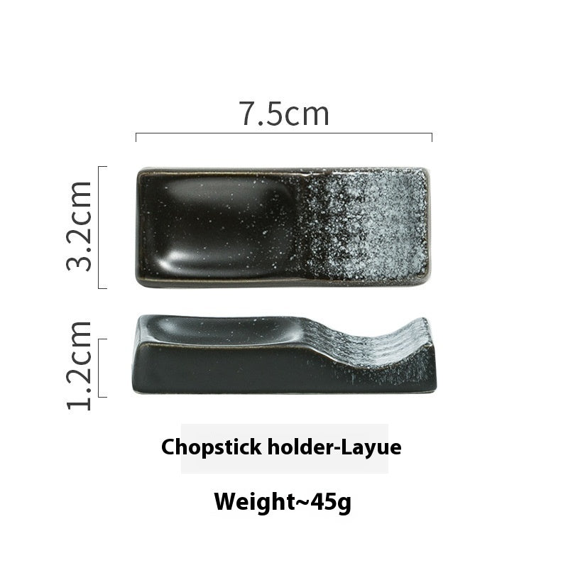 Ceramic Chopsticks Rest | Spoon & Soy Sauce Holder