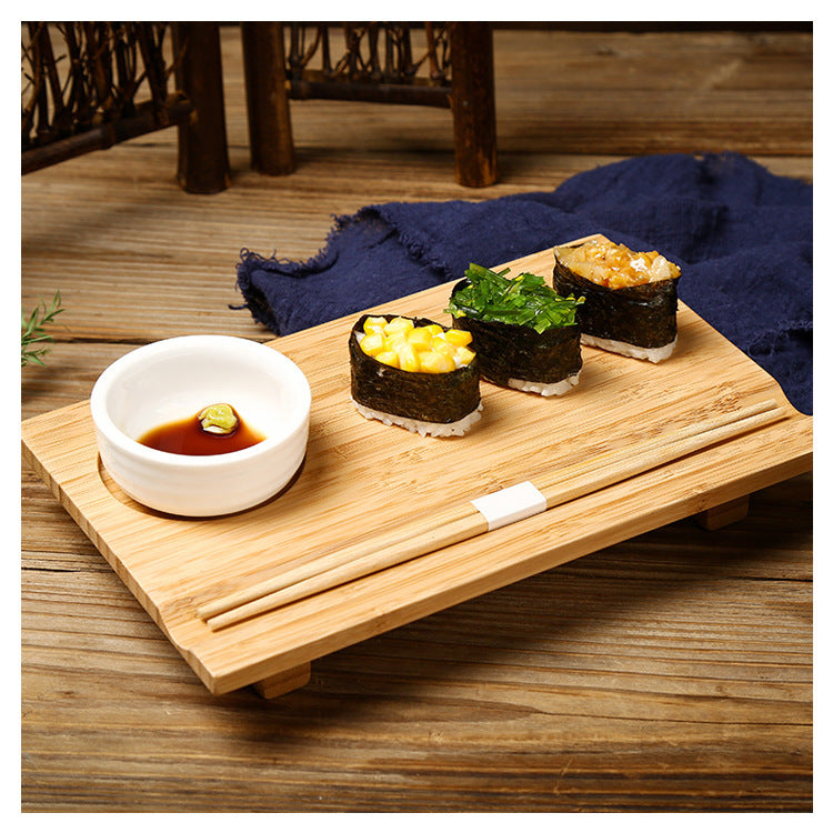 Zen Bamboo Sushi Plate