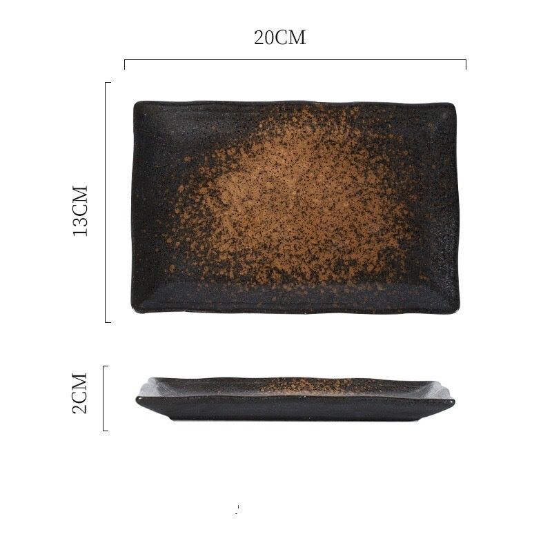 Ceramic Rectangular Sushi Plate