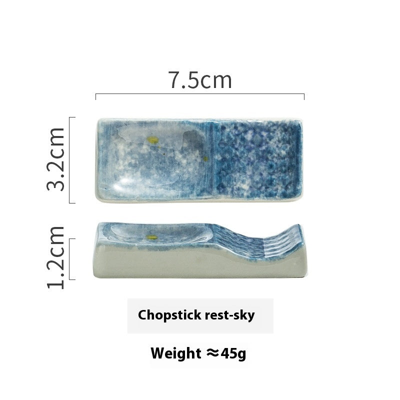 Ceramic Chopsticks Rest | Spoon & Soy Sauce Holder