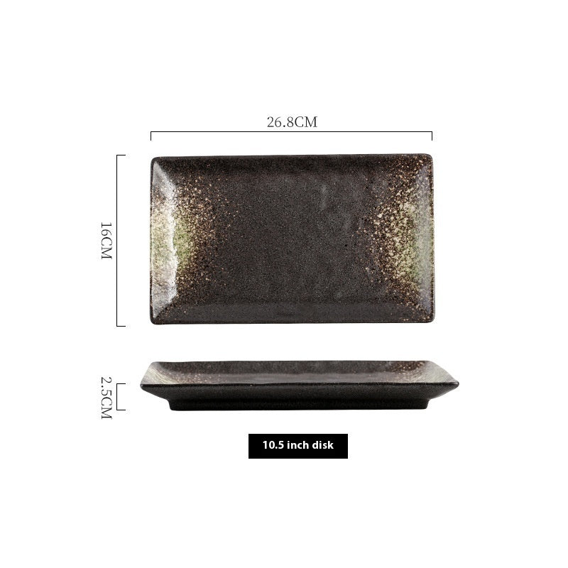Ceramic Rectangular Sushi Plate