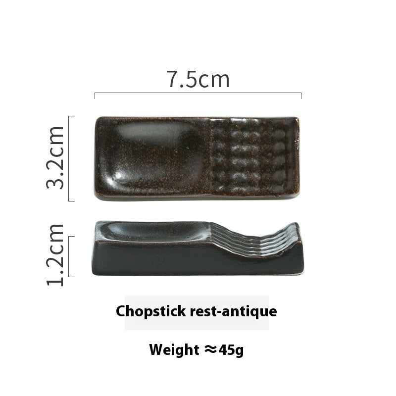 Ceramic Chopsticks Rest | Spoon & Soy Sauce Holder