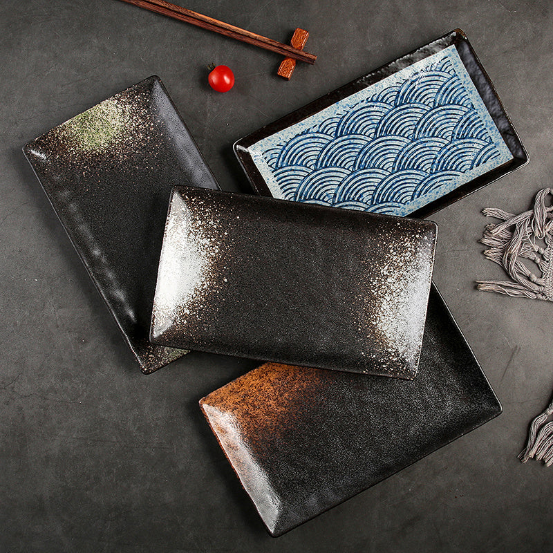 Ceramic Rectangular Sushi Plate