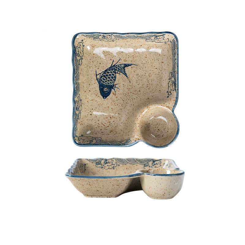 Hikari Ceramic Sushi Plate