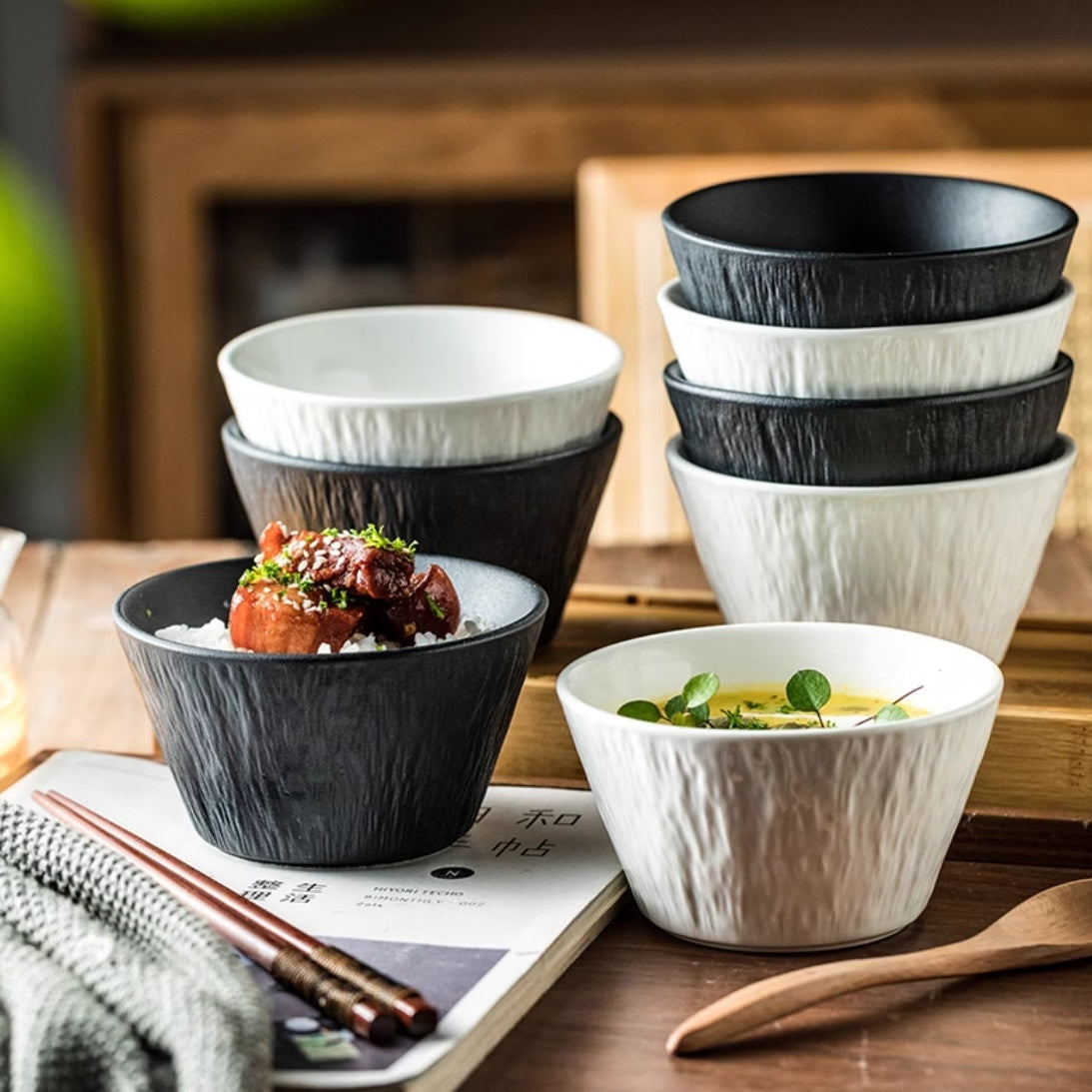 SavorCeramica | Beautiful Rice & Soup Bowl
