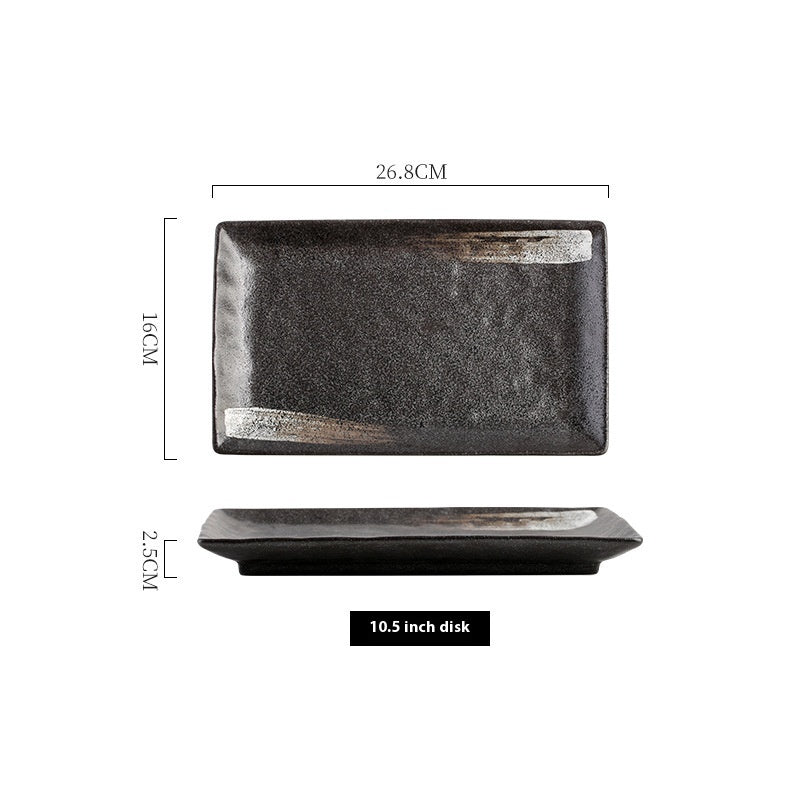 Ceramic Rectangular Sushi Plate