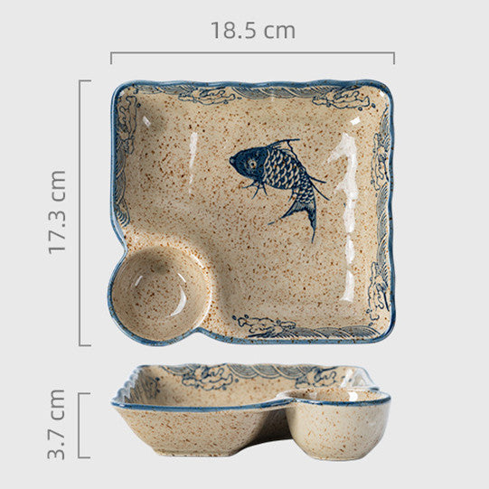 Hikari Ceramic Sushi Plate