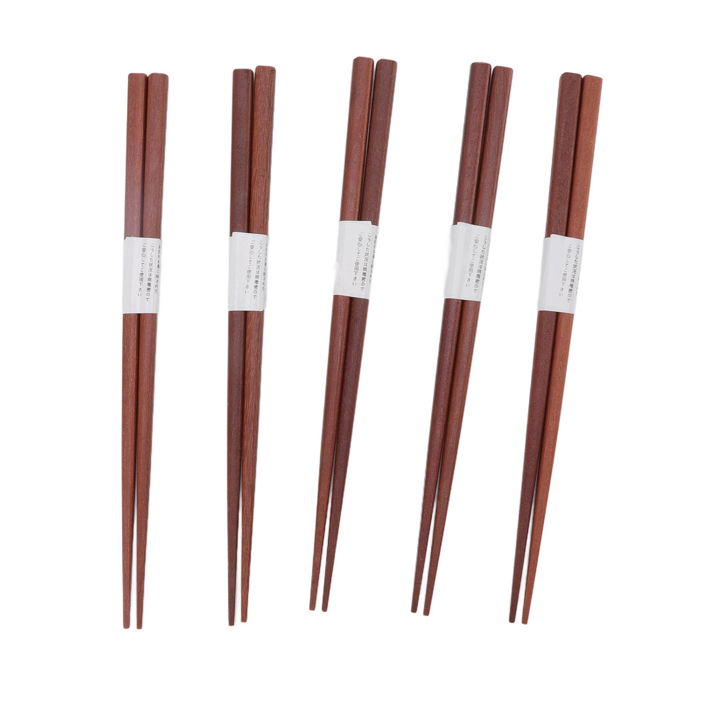 Wooden Chopsticks Red Sandalwood Grooved Pattern Natural and Reusable